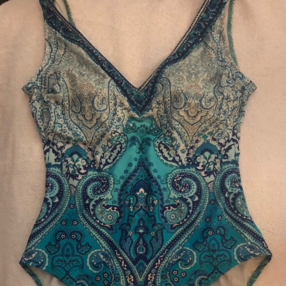 COPY - Gottex women’s paisley  bathing suit
